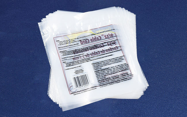 四色印刷PE卡头袋