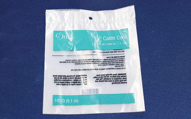 四色印刷PE卡头袋